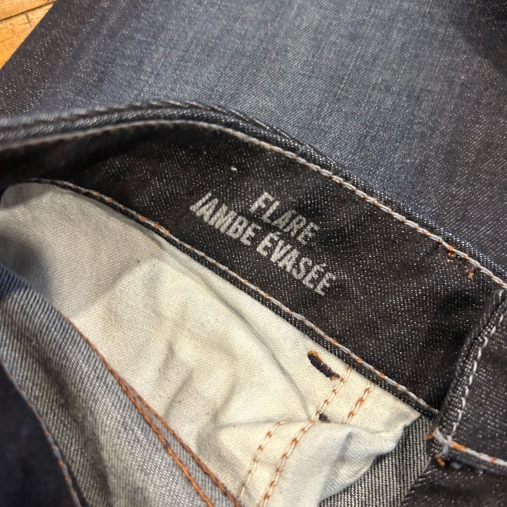 Banana Republic Dark Blue Flare Jeans - Picture 4 of 5